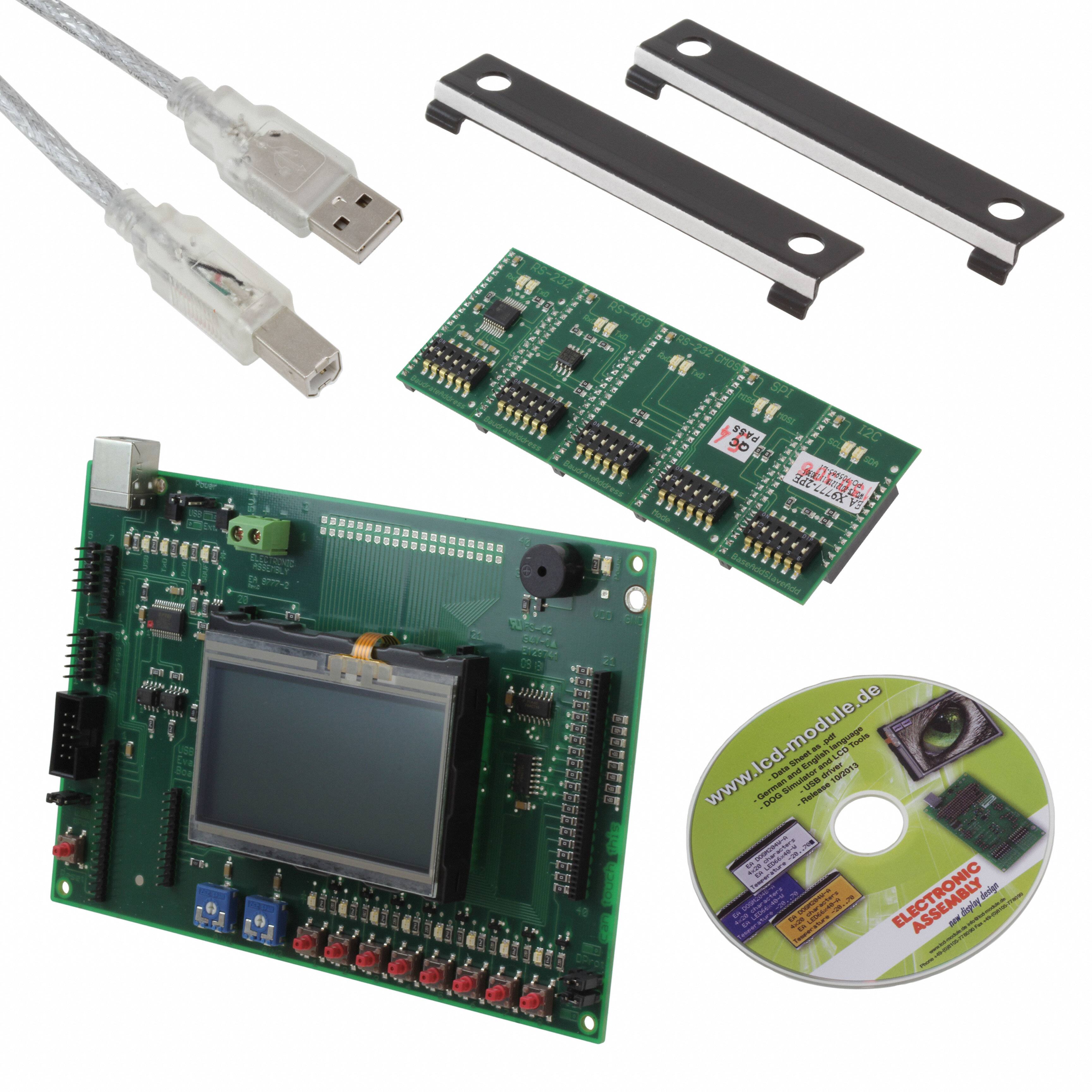 EA EVALEDIP128W Display Visions  Cartes et kits d'évaluation et de démonstration